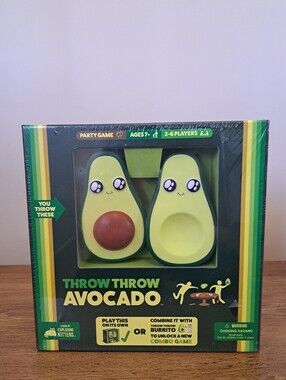 Throw Throw Avocado Game NEW Sealed Complete A Game By Exploding Kittens